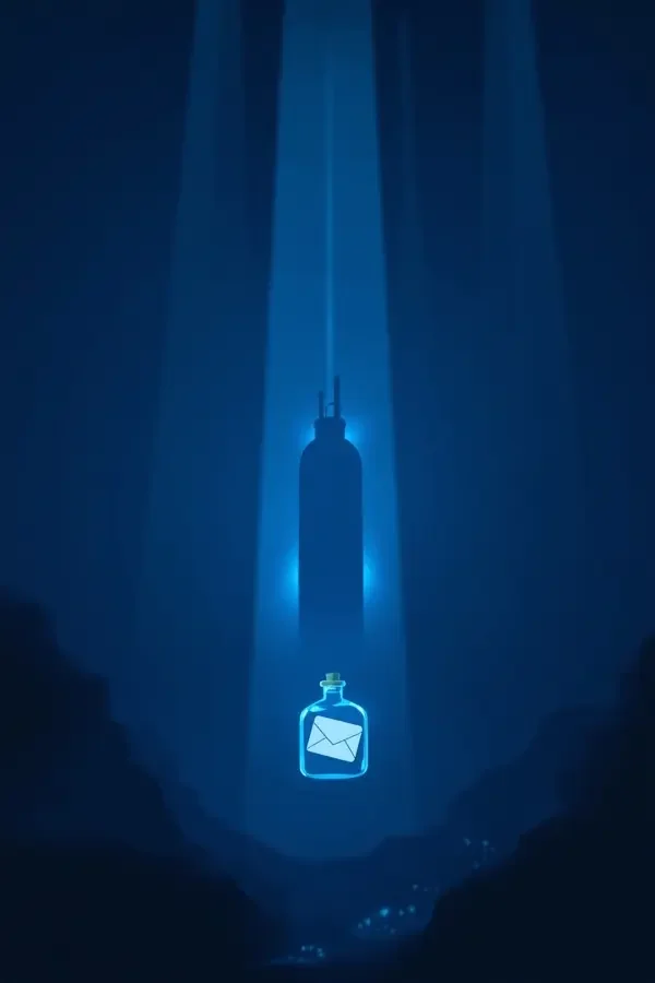 深海来信 - 三级片在线免费观看 三级片在线免费观看电影《深海来信》潜艇深海神秘竖版封面